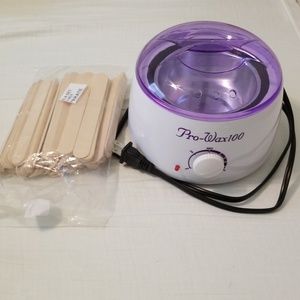 Wax warmer and sticks